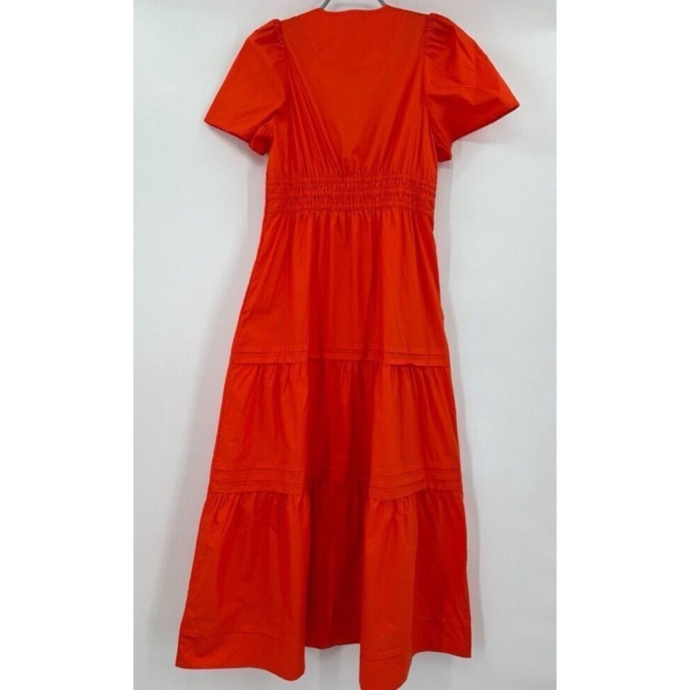 Quince Organic Cotton Poplin Tiered Maxi Dress Size S - Picture 6 of 8